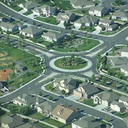 Creekstone Planned Development - roundabout, residential