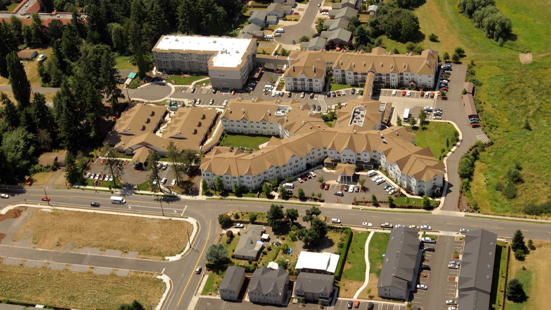 Glenwood Hills Retirement Center - aerial