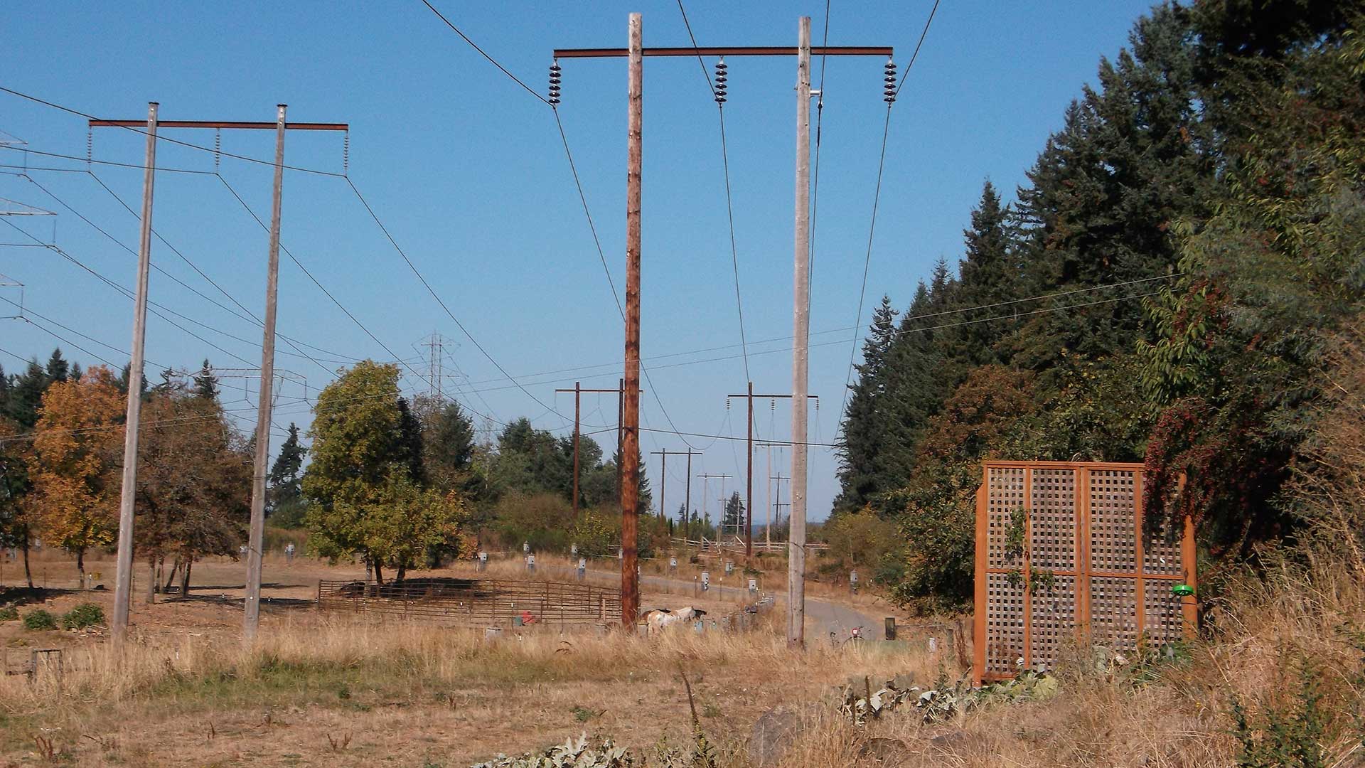Keeler-Oregon City - transmission line