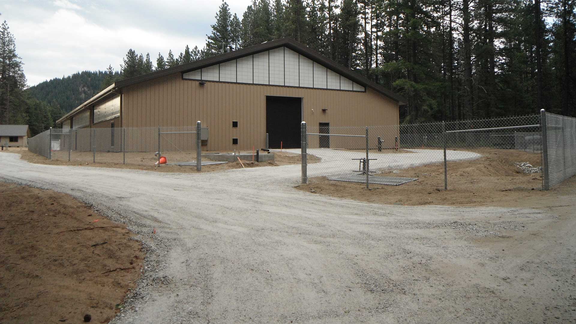 Nason Creek Acclimation Facility - building