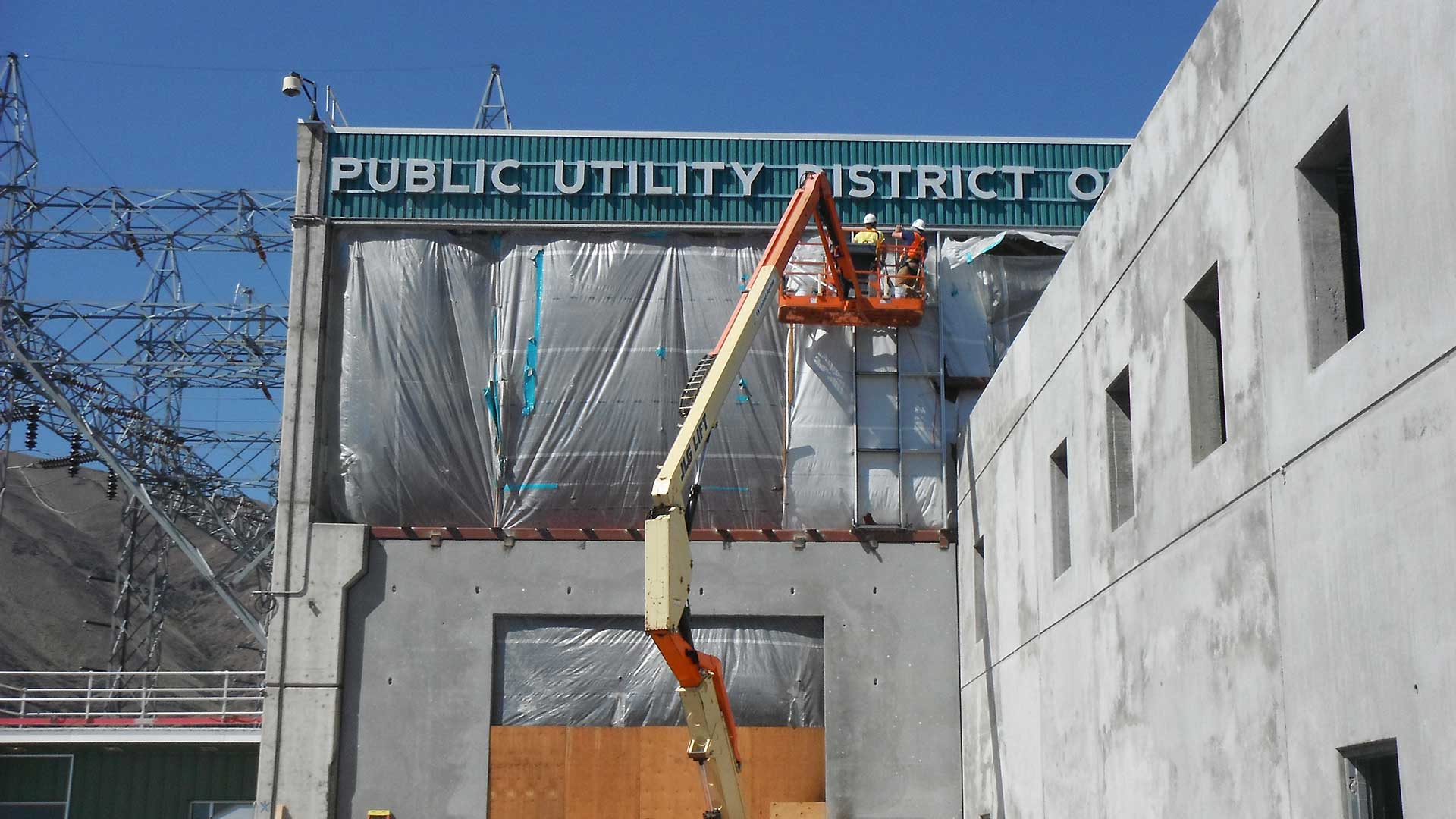 Priest Rapids Turbine Generator Building - construction