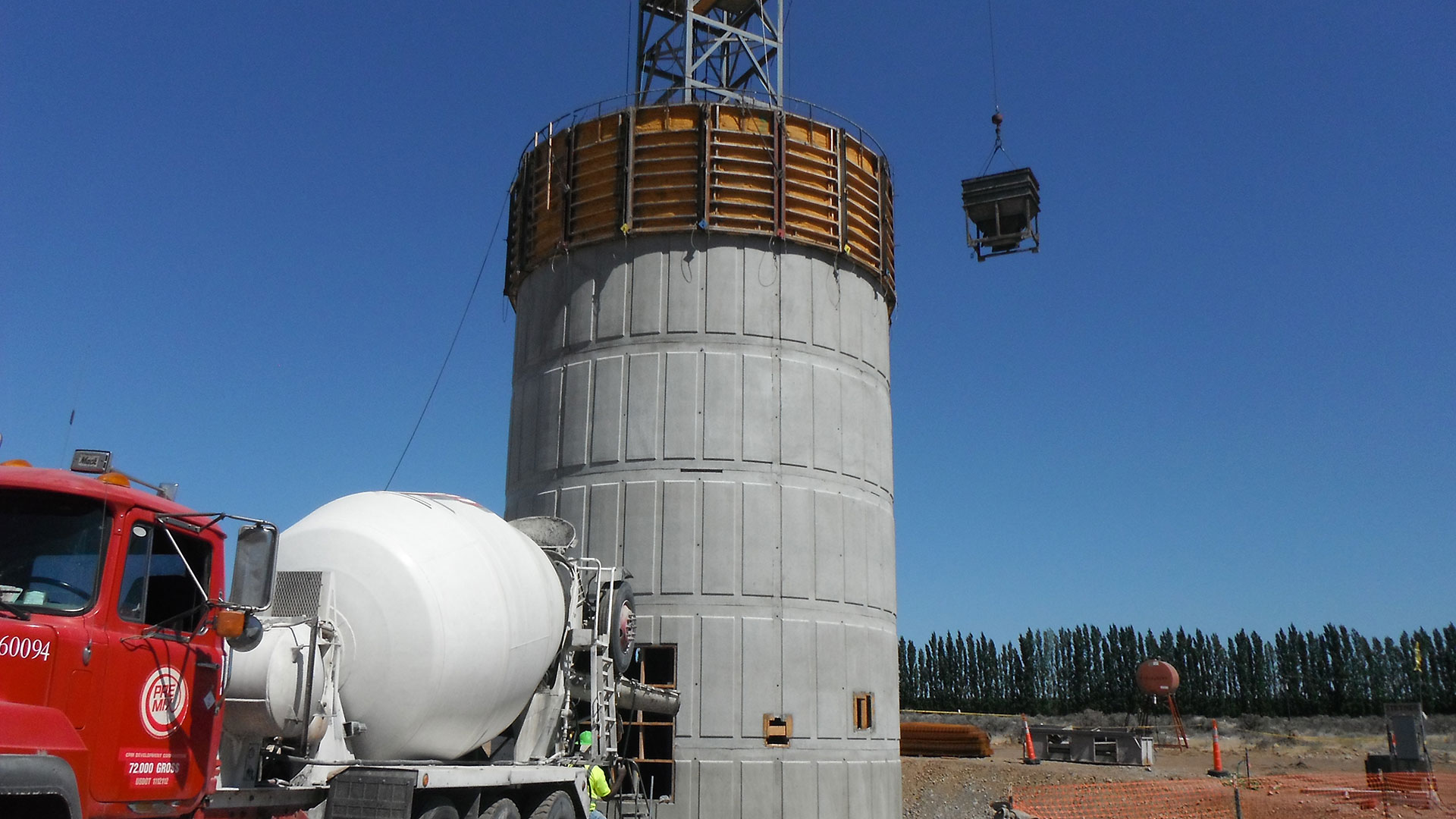 Priest Rapids Water System - water storage tank